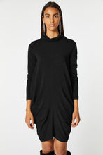 Load image into Gallery viewer, DRAPED COWL-NECK DRESS IN STRETCHY VISCOSE JERSEY
