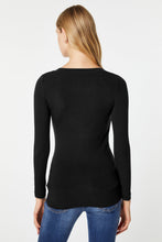 Load image into Gallery viewer, BASIC V-NECK TOP IN STRETCHY VISCOSE JERSEY
