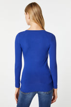 Load image into Gallery viewer, BASIC V-NECK TOP IN STRETCHY VISCOSE JERSEY
