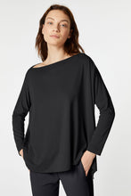 Load image into Gallery viewer, ASYMMETRICAL JERSEY T-SHIRT
