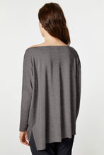 Load image into Gallery viewer, ASYMMETRICAL JERSEY T-SHIRT
