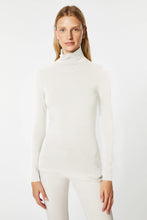 Load image into Gallery viewer, BASIC ROLL-NECK TOP IN STRETCHY VISCOSE JERSEY
