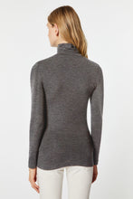 Load image into Gallery viewer, BASIC ROLL-NECK TOP IN STRETCHY VISCOSE JERSEY
