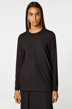 Load image into Gallery viewer, BASIC CREW-NECK TOP IN STRETCHY VISCOSE JERSEY

