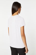 Load image into Gallery viewer, CREW NECK T-SHIRT IN STRETCHY VISCOSE JERSEY
