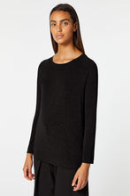 Load image into Gallery viewer, BASIC CREW-NECK TOP IN STRETCHY LIGHT VISCOSE JERSEY WITH RAGLAN SLEEVES
