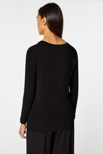 Load image into Gallery viewer, BASIC CREW-NECK TOP IN STRETCHY LIGHT VISCOSE JERSEY WITH RAGLAN SLEEVES
