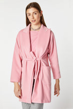 Load image into Gallery viewer, COAT IN WOOL AND CASHMERE CABAN WITH OVERSIZE FRONT POCKETS
