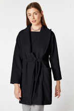 Load image into Gallery viewer, COAT IN WOOL AND CASHMERE CABAN WITH OVERSIZE FRONT POCKETS
