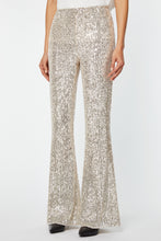 Load image into Gallery viewer, FLARED SEQUIN PANTS
