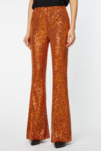Load image into Gallery viewer, FLARED SEQUIN PANTS
