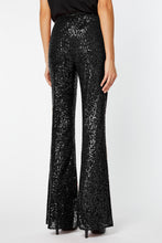 Load image into Gallery viewer, FLARED SEQUIN PANTS
