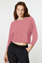 Load image into Gallery viewer, CROPPED SWEATER IN STRETCH YARN
