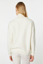 Load image into Gallery viewer, CHUNKY KNIT SWEATER WITH METALLIC COATING
