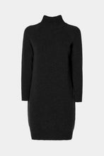Load image into Gallery viewer, CHUNKY CASHMERE KNIT TURTLENECK DRESS
