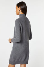 Load image into Gallery viewer, CHUNKY CASHMERE KNIT TURTLENECK DRESS

