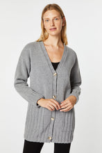 Load image into Gallery viewer, BIG OVERSIZE CARDIGAN IN CHUNKY CASHMERE
