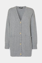 Load image into Gallery viewer, BIG OVERSIZE CARDIGAN IN CHUNKY CASHMERE
