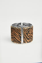 Load image into Gallery viewer, FAUX PONY SKIN CUFF BRACELET
