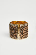 Load image into Gallery viewer, FAUX PONY SKIN CUFF BRACELET
