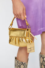 Load image into Gallery viewer, FAUX LEATHER SLOUCHY MINI BAG WITH RUCHING
