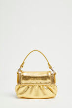 Load image into Gallery viewer, FAUX LEATHER SLOUCHY MINI BAG WITH RUCHING
