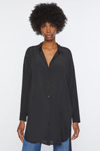 Load image into Gallery viewer, CRÊPE DE CHINE SHIRT DRESS
