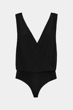 Load image into Gallery viewer, CRÊPE DE CHINE SLEEVELESS BODY WITH DEEP V NECK
