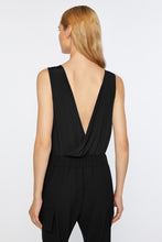 Load image into Gallery viewer, CRÊPE DE CHINE SLEEVELESS BODY WITH DEEP V NECK
