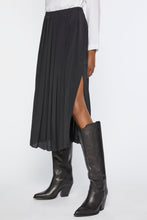 Load image into Gallery viewer, CRÊPE DE CHINE LONG PLEATED SKIRT
