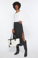 Load image into Gallery viewer, CRÊPE DE CHINE LONG PLEATED SKIRT
