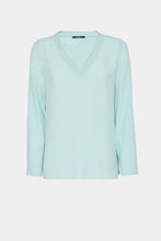 Load image into Gallery viewer, CRÊPE DE CHINE V-NECK TOP
