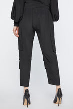 Load image into Gallery viewer, CRÊPE DE CHINE CARGO PANTS WITH DOUBLE SIDE POCKETS
