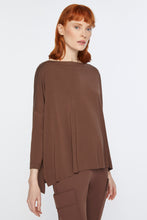 Load image into Gallery viewer, ASYMMETRICAL JERSEY T-SHIRT
