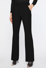 Load image into Gallery viewer, FLARED PANTS IN ENGINEERED STRETCH JERSEY
