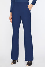 Load image into Gallery viewer, FLARED PANTS IN ENGINEERED STRETCH JERSEY
