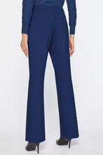 Load image into Gallery viewer, FLARED PANTS IN ENGINEERED STRETCH JERSEY
