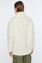 Load image into Gallery viewer, HIGH-NECK TEDDY SWEATSHIRT
