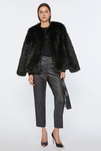 Load image into Gallery viewer, CIGARETTE PANTS WITH RESCA MOTIF
