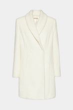 Load image into Gallery viewer, DOUBLE-BREASTED COAT IN MOUFLON WOOL CLOTH
