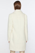 Load image into Gallery viewer, DOUBLE-BREASTED COAT IN MOUFLON WOOL CLOTH
