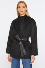 Load image into Gallery viewer, BELTED COAT IN MOUFLON WOOL CLOTH
