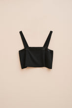 Load image into Gallery viewer, CREW-NECK TOP IN STRETCHY VISCOSE CREPE
