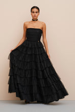 Load image into Gallery viewer, FLOUNCY MAXI DRESS IN TULLE
