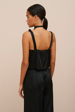 Load image into Gallery viewer, CROPPED HALTER NECK TOP IN SATIN
