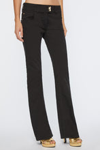 Load image into Gallery viewer, BOOTCUT JEANS IN STRETCH COTTON GABARDINE 
