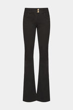 Load image into Gallery viewer, BOOTCUT JEANS IN STRETCH COTTON GABARDINE 
