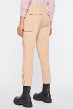 Load image into Gallery viewer, CARGO DENIM PANTS IN STRETCH COTTON GABARDINE WITH ZIPPER

