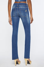 Load image into Gallery viewer, BOOTCUT JEANS IN MEDIUM-WASH STRETCH DENIM
