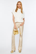 Load image into Gallery viewer, BOOTCUT JEANS IN COATED STRETCH DRILL COTTON
